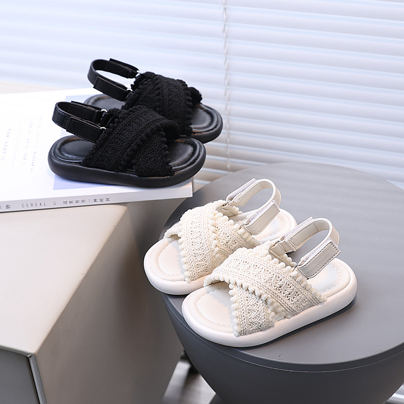 Kids Ethnic Fashion - Girls Summer Beach Shoes Ethnic Style