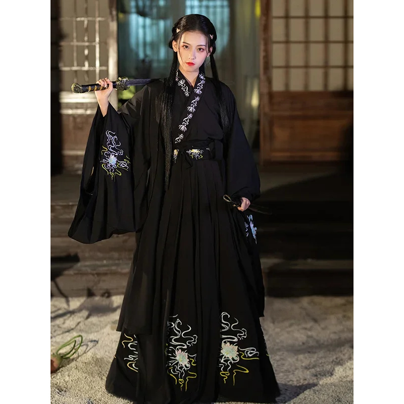 Modern Hanfu Woman Chinese Tra - Hanbok Modern Set recension och pris
