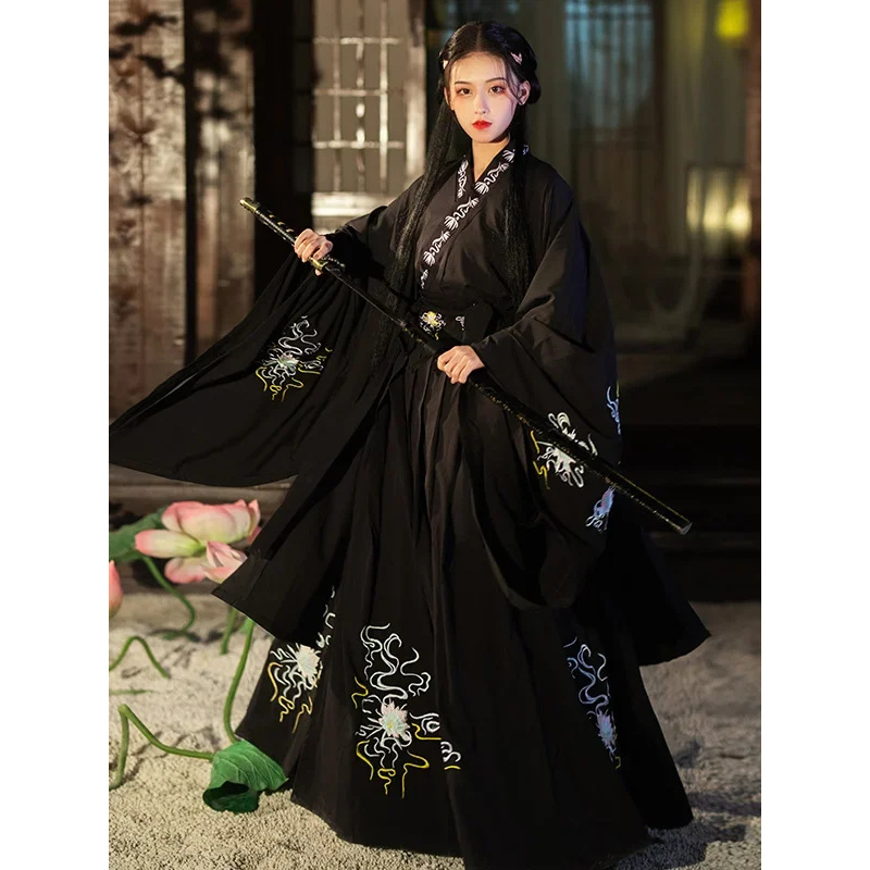 Modern Hanfu Woman Chinese Tra - Hanbok Modern Set recension och pris