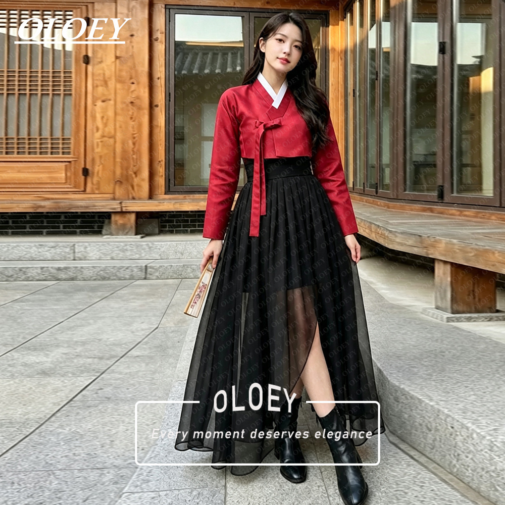 OLOEY Modern Short Concert Han - Hanbok Modern Set recension och pris