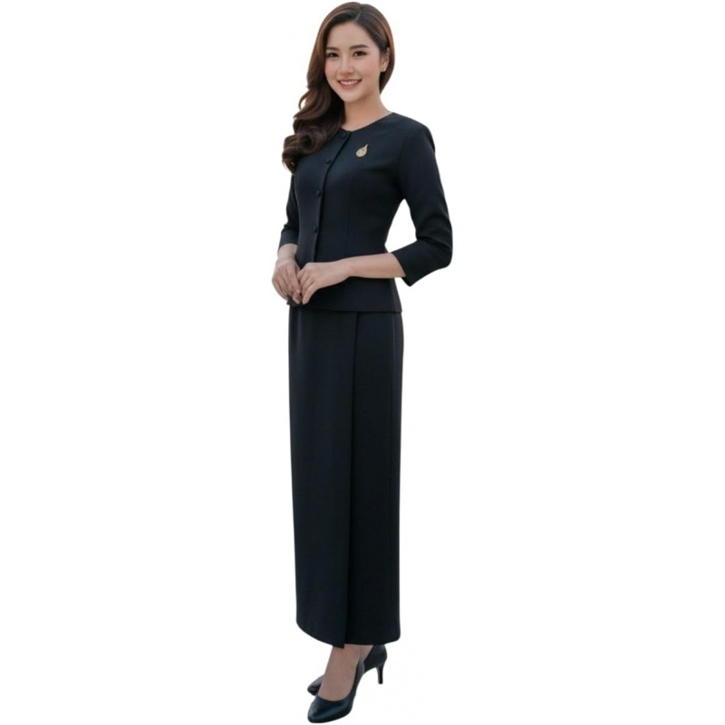 Traditional Thai Ruean Ton Lon - Thai Silk Blouse recension och pris
