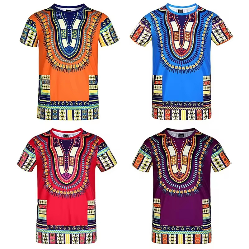 Summer Harajuku 3D Print Afric - Kids Ethnic Fashion recension och pris