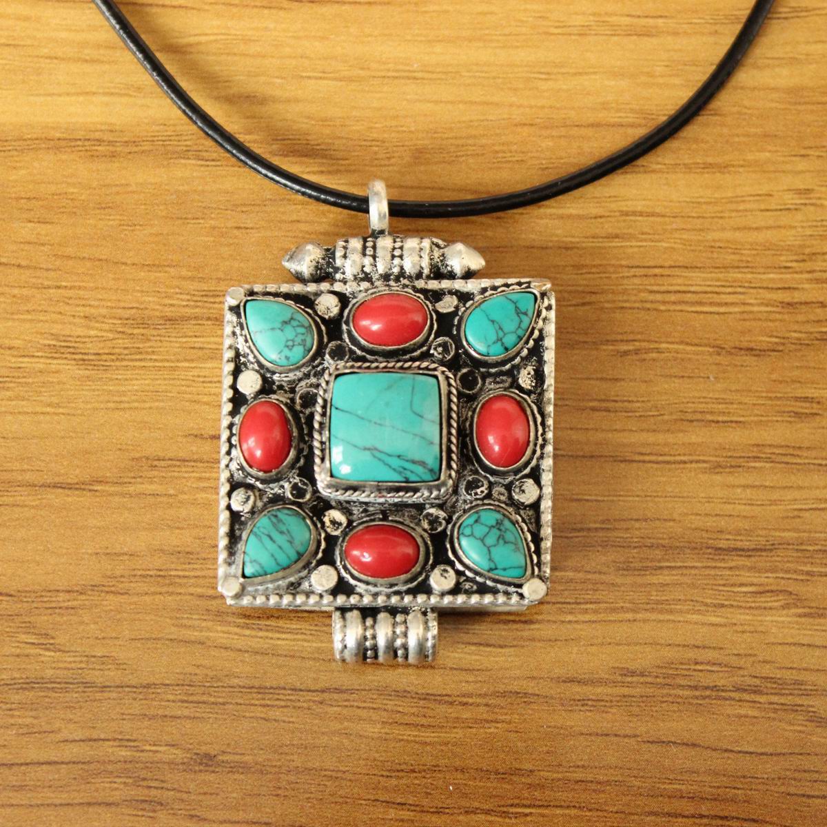 PN257 Ethnic Tibetan Silver Me - Ethnic Fashion Store recension och pris