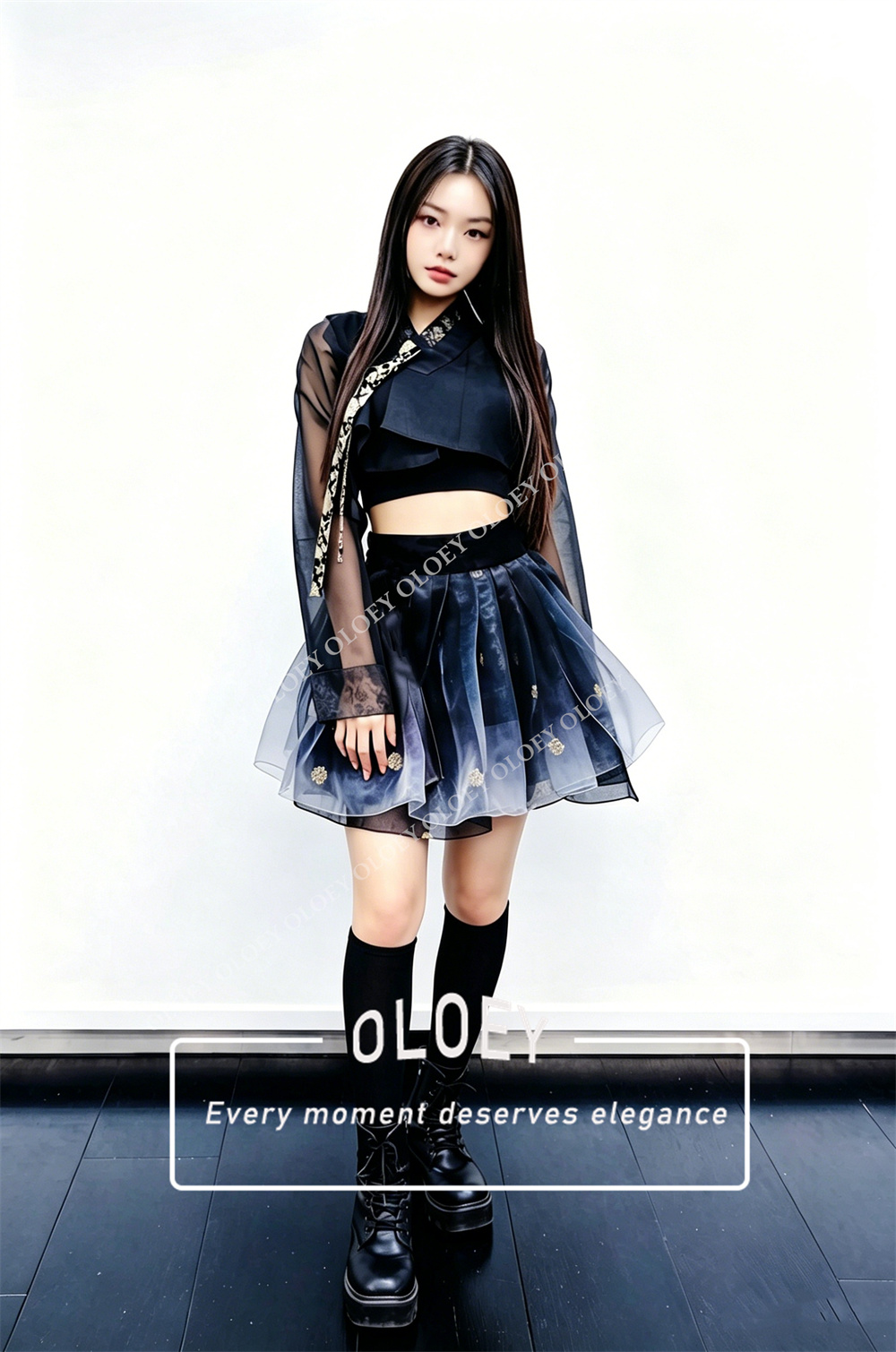 OLOEY Vintage Contrast Color S - Hanbok Modern Set recension och pris