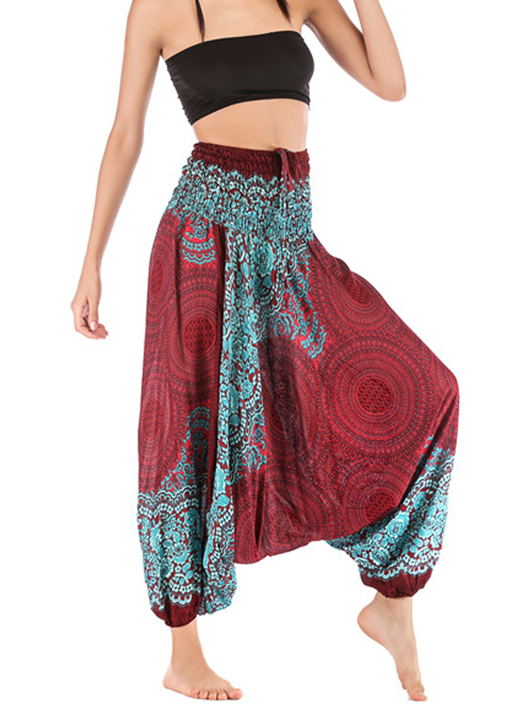 Retro Boho Floral Print Casual - Ethnic Boho Fashion recension och pris