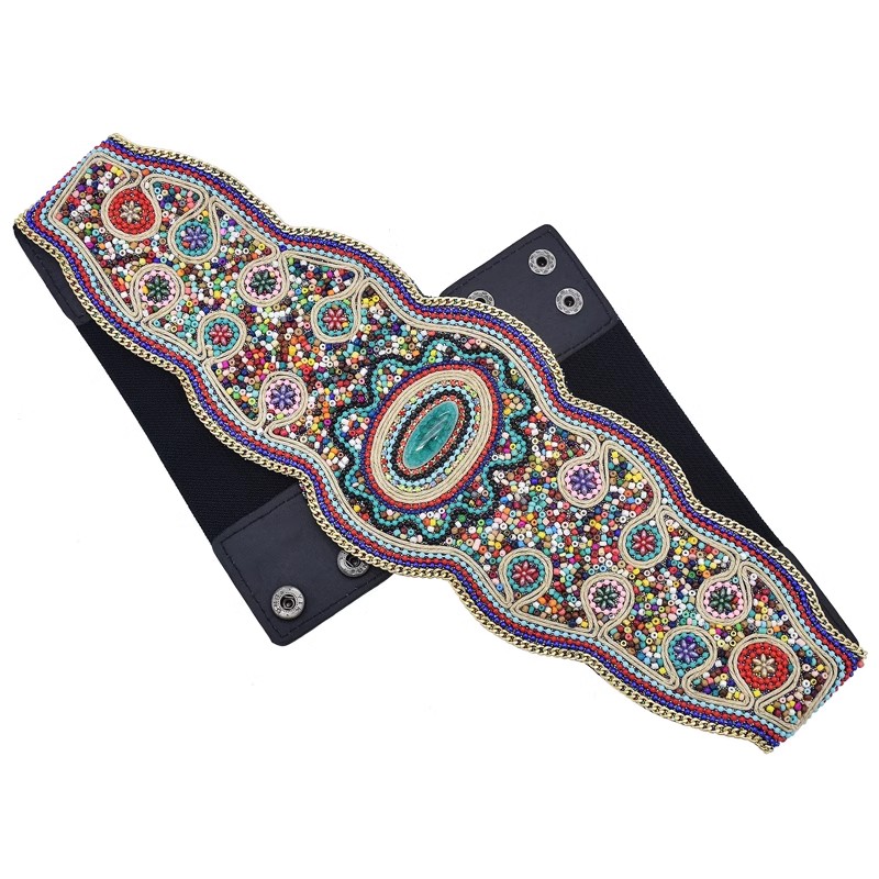 New Bohemian Style Belt Hand-m - Ethnic Boho Fashion recension och pris