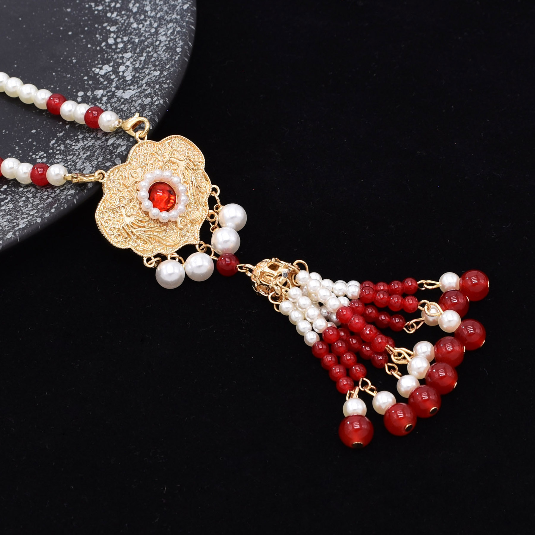 Bohojewelry Store Trendy Red B - Ethnic Fashion Store recension och pris