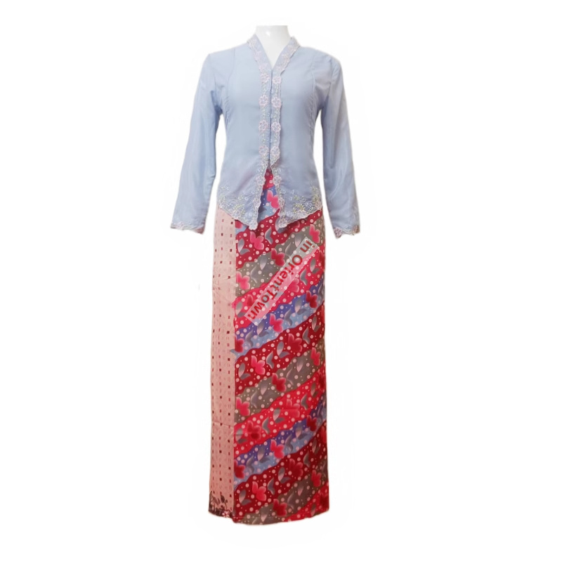 Southeast Asian countries Blue - Thai Silk Blouse recension och pris
