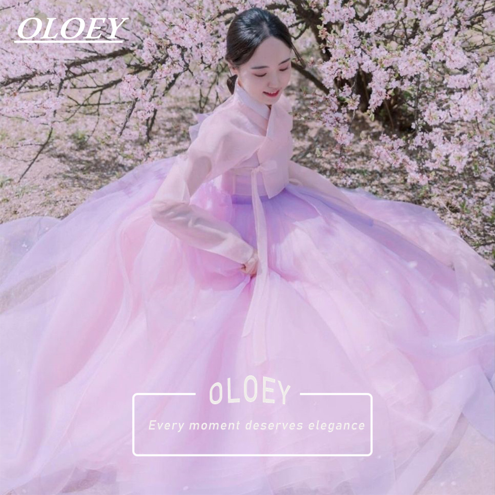 OLOEY Vintage Hanbok 2 PCS Kor - Hanbok Modern Set recension och pris