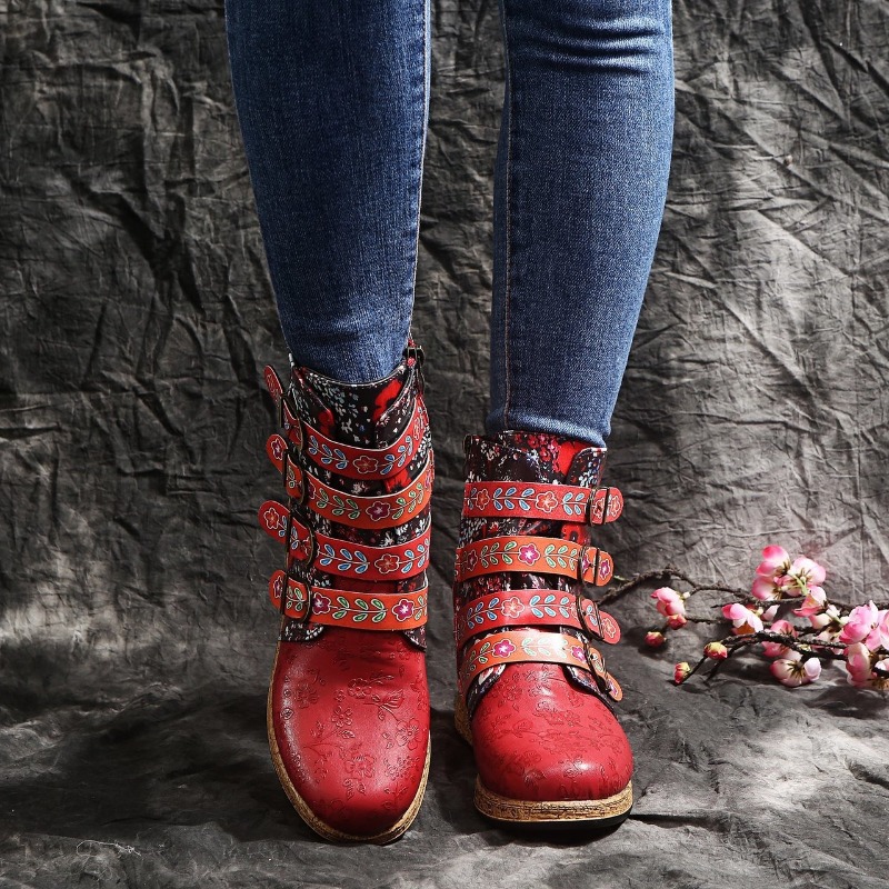 Brand Women's Boots 2026 Sprin - Ethnic Fashion Brand recension och pris
