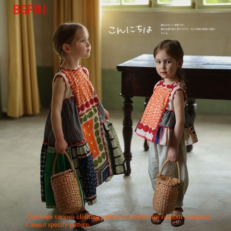 Kids Girls' Retro Dress 1-10Y  - Kids Ethnic Fashion recension och pris