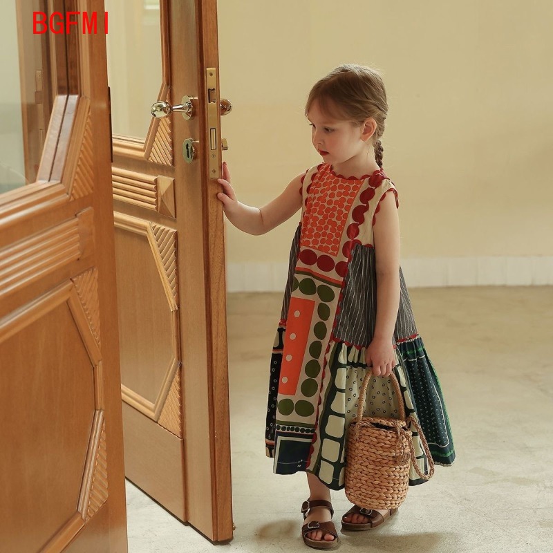 Kids Girls' Retro Dress 1-10Y  - Kids Ethnic Fashion recension och pris