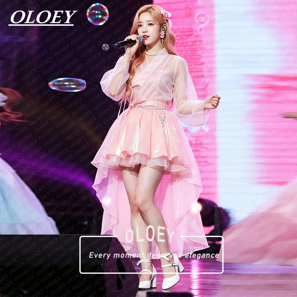 OLOEY Modern Pink Short Concer - Hanbok Modern Set recension och pris